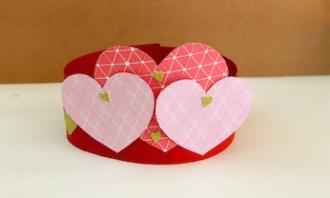 Make a Valentine crown